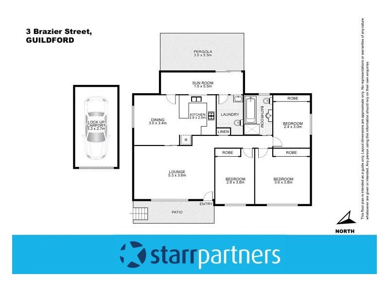 3 Brazier Street, Guildford NSW 2161