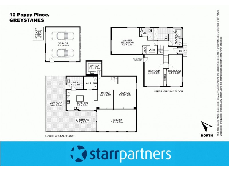 10 Poppy Place, Greystanes NSW 2145 Floorplan