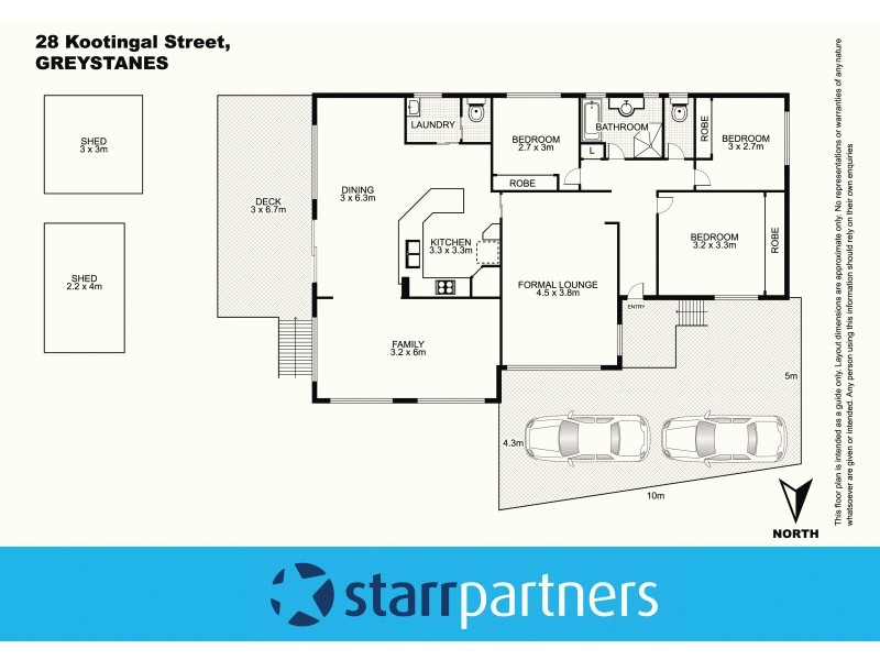 28 Kootingal Street, Greystanes NSW 2145 Floorplan