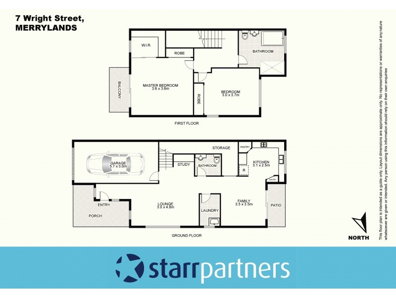 7 Wright Street, Merrylands NSW 2160 Floorplan