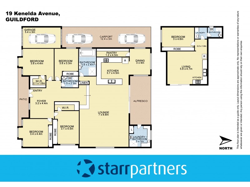 19 Kenelda Avenue, Guildford NSW 2161 Floorplan