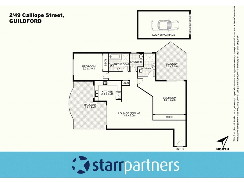 2/49-51 Calliope Street, Guildford NSW 2161 Floorplan
