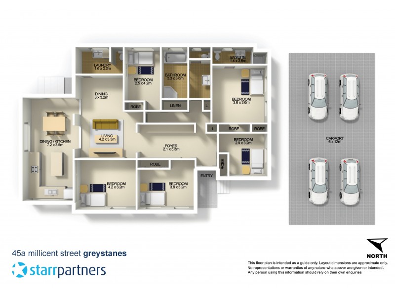 45a Millicent Street, Greystanes NSW 2145 Floorplan