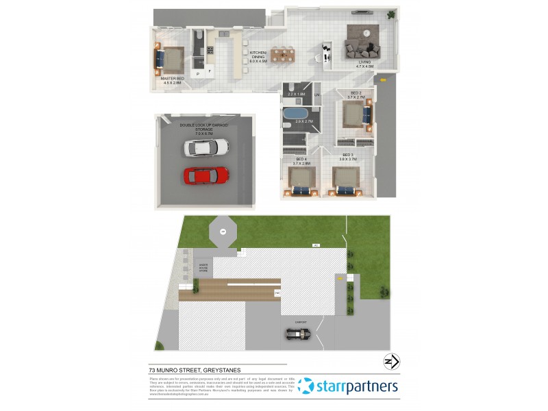 73 Munro Street, Greystanes NSW 2145 Floorplan