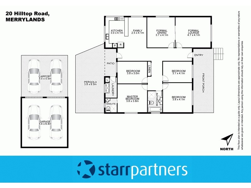 20 Hilltop Road, Merrylands NSW 2160 Floorplan