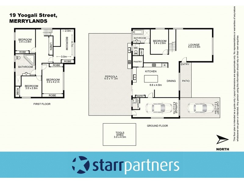 19 Yoogali Street, Merrylands NSW 2160 Floorplan