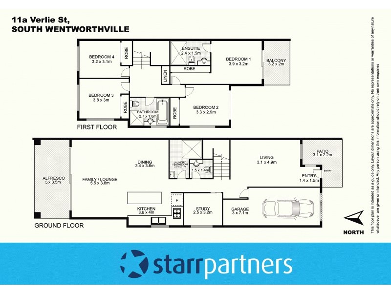 11a Verlie Street, South Wentworthville NSW 2145 Floorplan
