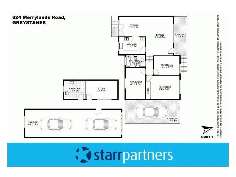 824 Merrylands Road, Greystanes NSW 2145 Floorplan