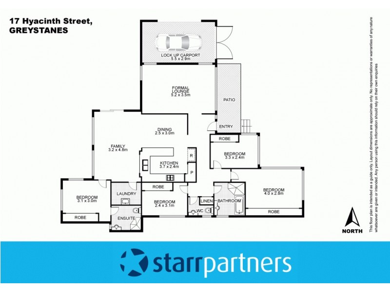 17 Hyacinth Street, Greystanes NSW 2145 Floorplan