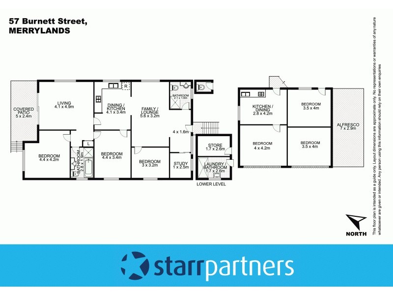 57 Burnett Street, Merrylands NSW 2160 Floorplan