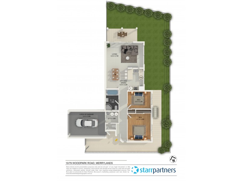 10/79 Woodpark Road, Merrylands NSW 2160 Floorplan