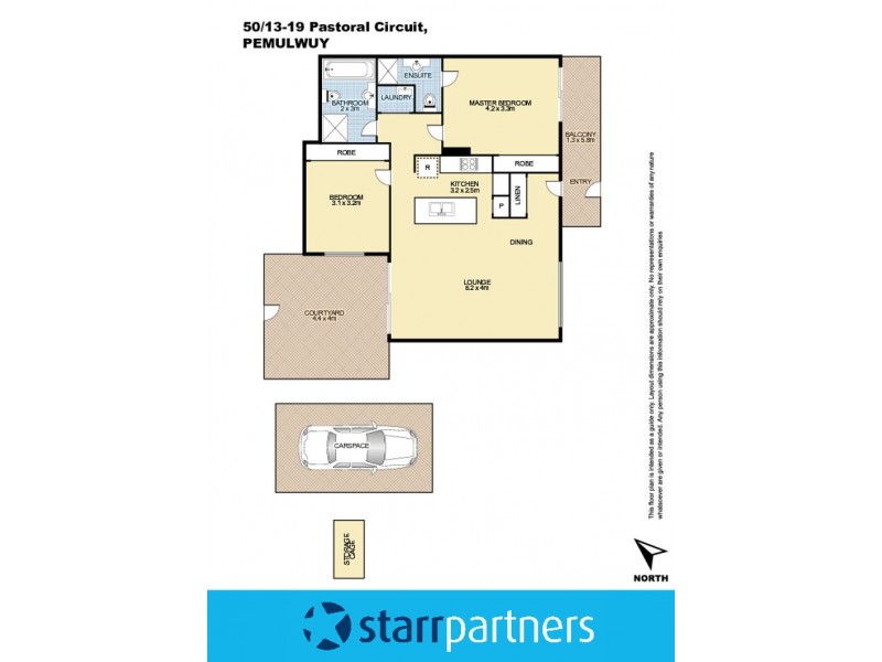 50/13-19 Pastoral Circuit, Pemulwuy NSW 2145 Floorplan