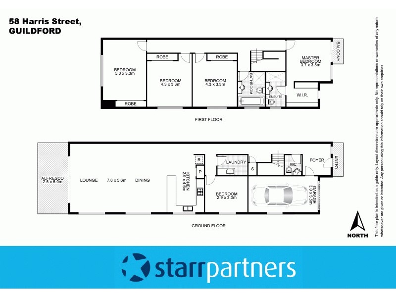 58 Harris Street, Guildford NSW 2161 Floorplan