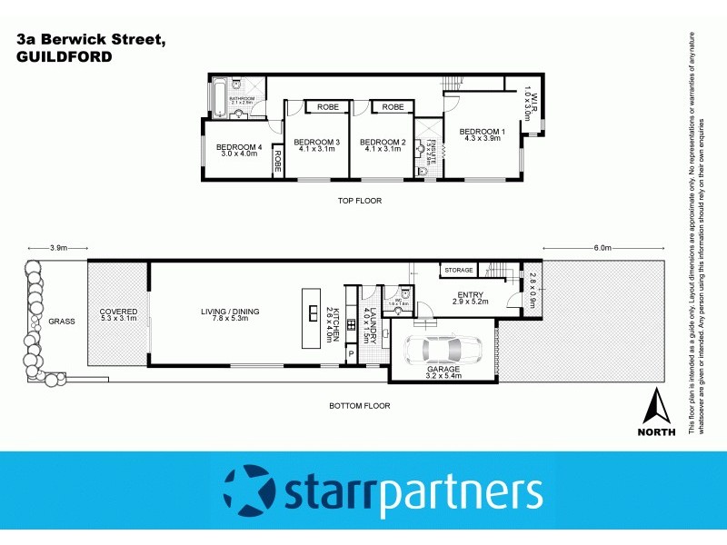 3a Berwick Street, Guildford NSW 2161 Floorplan