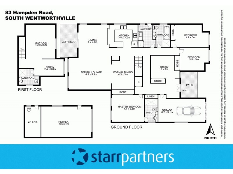 83 Hampden Road, South Wentworthville NSW 2145 Floorplan