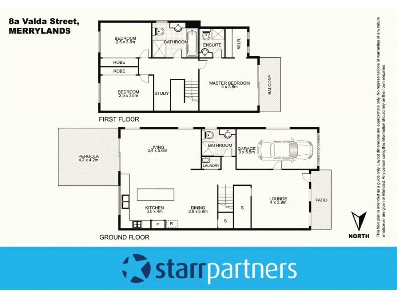 8a Valda Street, Merrylands NSW 2160 Floorplan