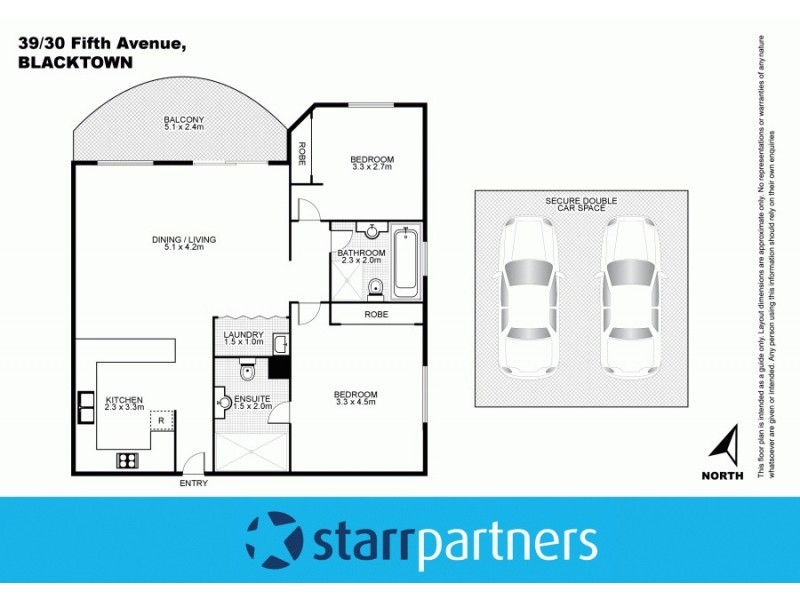 39/30-32 Fifth Avenue, Blacktown NSW 2148 Floorplan