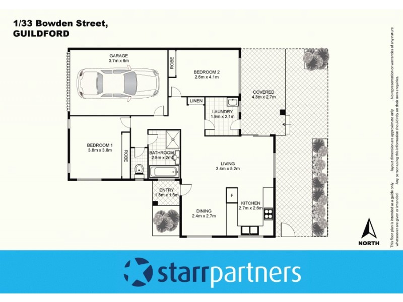 1/33 Bowden Street, Guildford NSW 2161 Floorplan