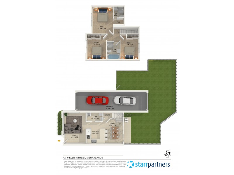 4/7-9 Ellis Street, Merrylands NSW 2160 Floorplan