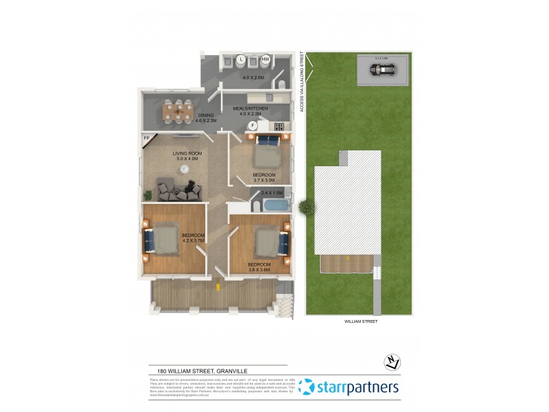 180 William Street, Granville NSW 2142 Floorplan