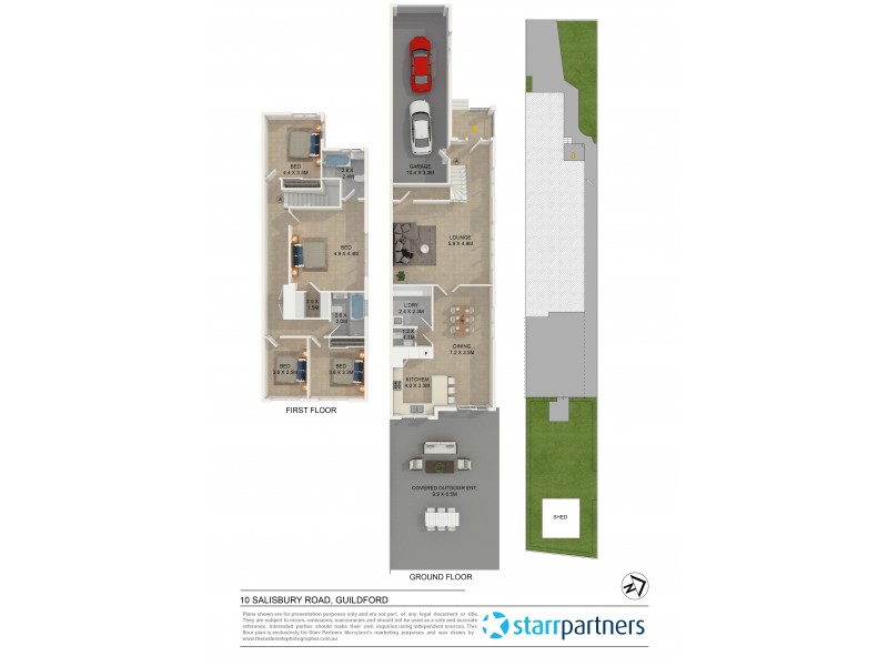 10 Salisbury Road, Guildford NSW 2161 Floorplan