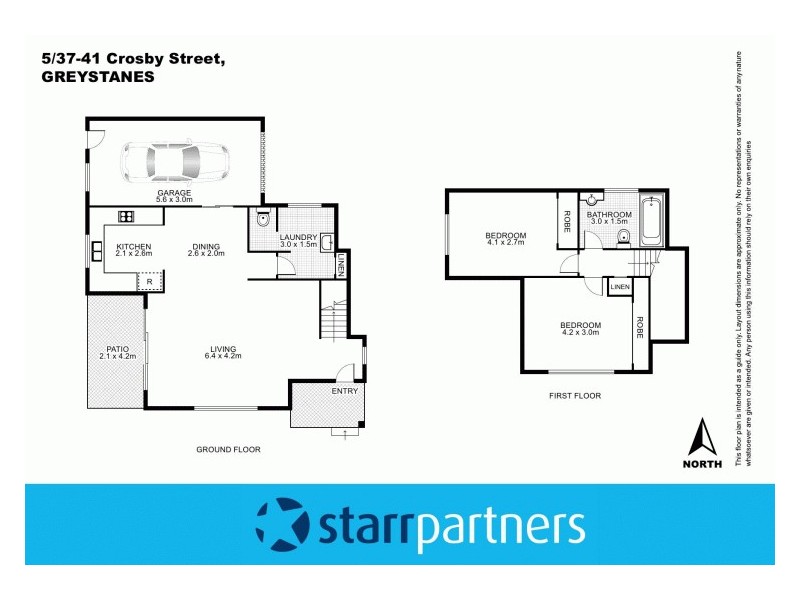 5/37-41 Crosby Street, Greystanes NSW 2145 Floorplan