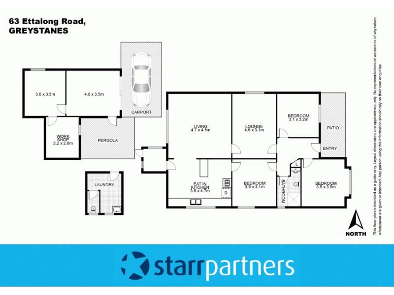 63 Ettalong Road, Greystanes NSW 2145 Floorplan