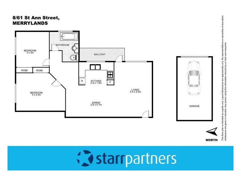 8/61 St Ann Street, Merrylands NSW 2160