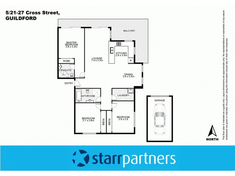 5/21-27 Cross Street, Guildford NSW 2161 Floorplan