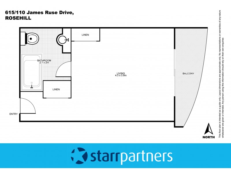 615/110-114 James Ruse Drive, Rosehill NSW 2142 Floorplan