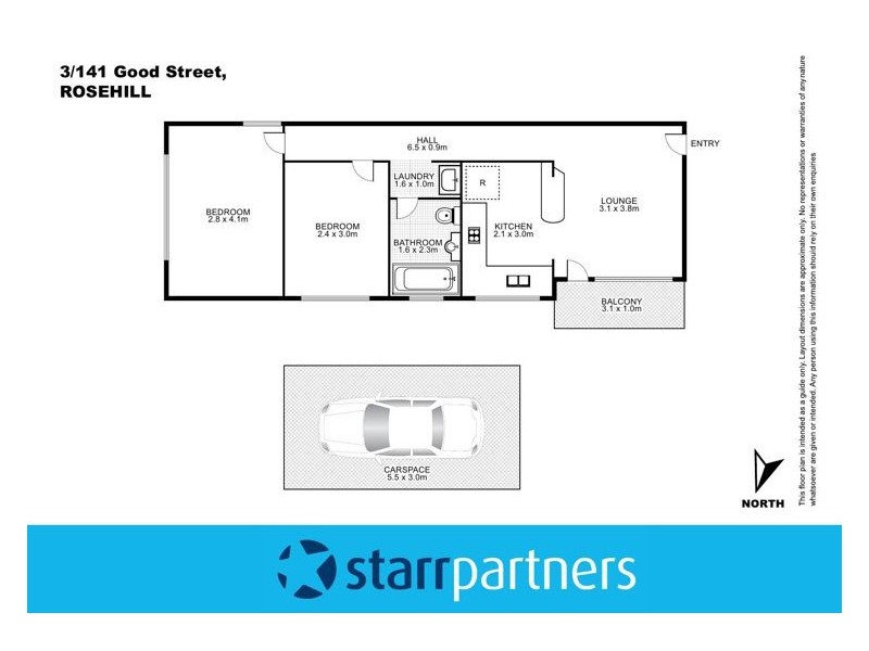 3/141 Good Street, Rosehill NSW 2142