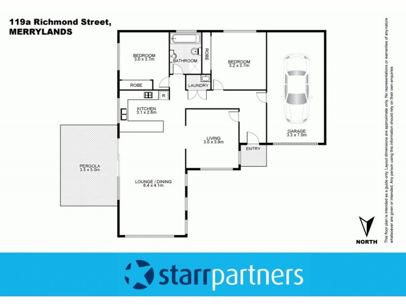 119A Richmond Street, Merrylands NSW 2160 Floorplan
