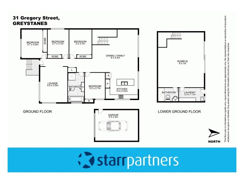 31 Gregory Street, Greystanes NSW 2145 Floorplan