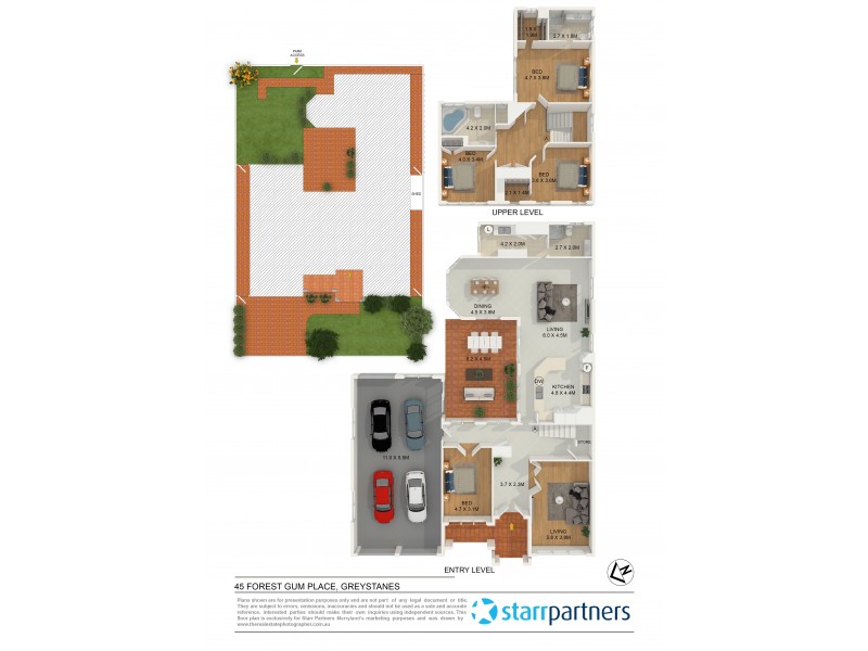 45 Forest Gum Place, Greystanes NSW 2145 Floorplan