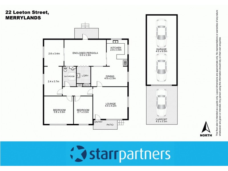 22 Leeton Street, Merrylands NSW 2160 Floorplan