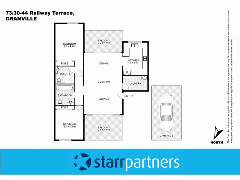 73/30-44 Railway Terrace, Granville NSW 2142 Floorplan