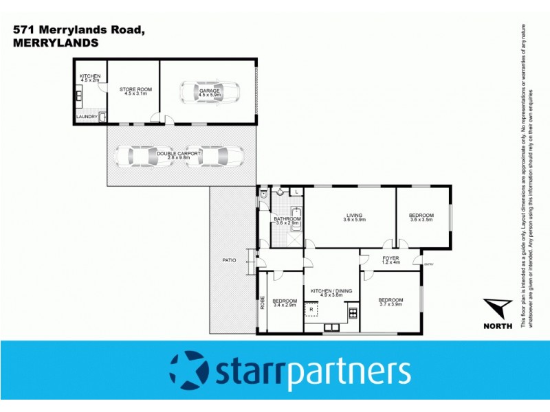 571 Merrylands Road, Merrylands NSW 2160 Floorplan