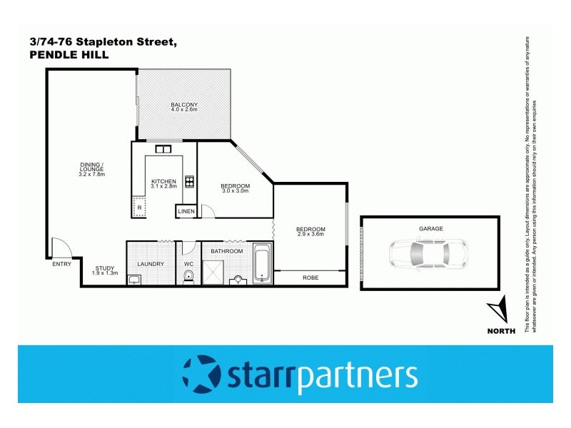 3/74-76 Stapleton Street, Pendle Hill NSW 2145 Floorplan