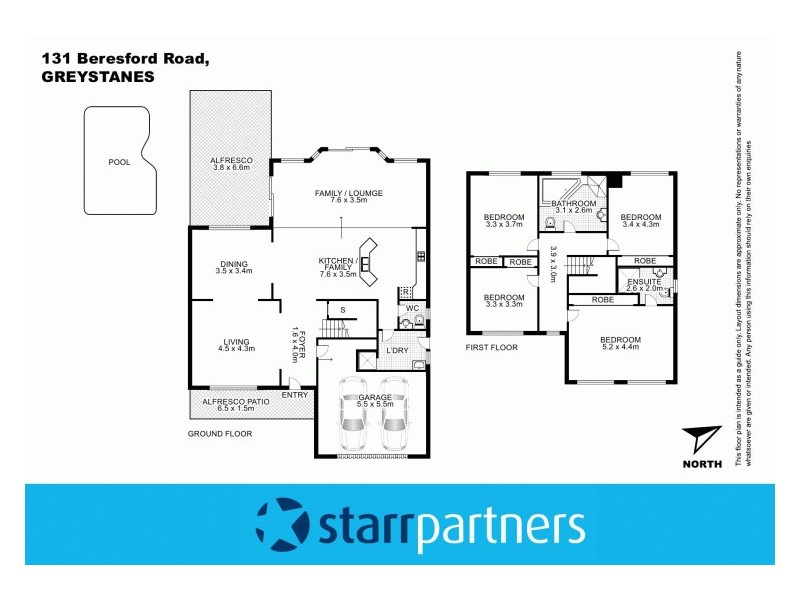 131 Beresford Road, Greystanes NSW 2145 Floorplan