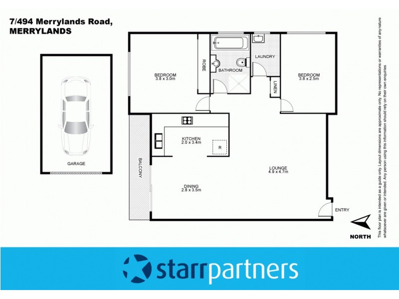 7/496 Merrylands Road, Merrylands NSW 2160 Floorplan