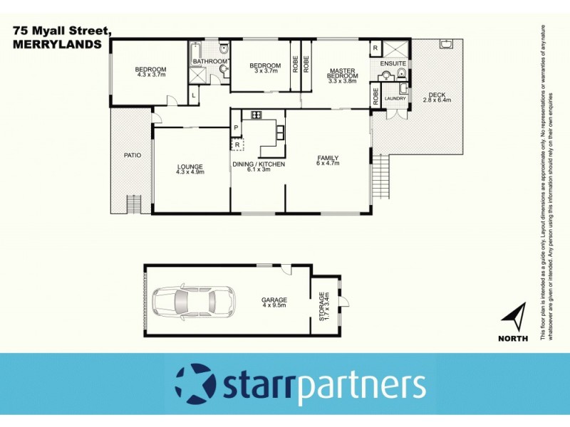 75 Myall Street, Merrylands NSW 2160 Floorplan