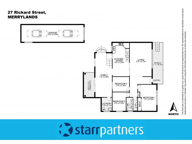27 Rickard Street, Merrylands NSW 2160 Floorplan