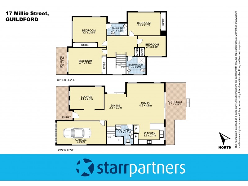 17 Millie Street, Guildford NSW 2161 Floorplan