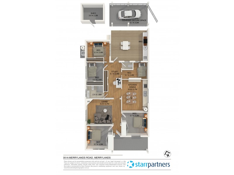 351a Merrylands Road, Merrylands NSW 2160 Floorplan