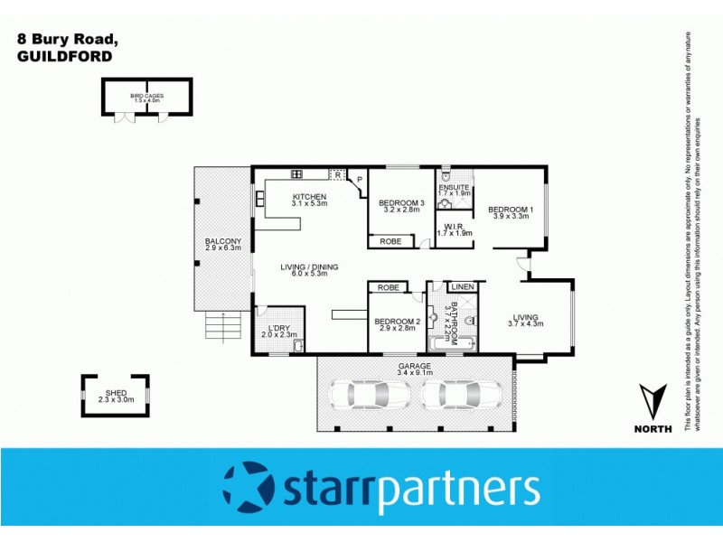 8 Bury Road, Guildford NSW 2161 Floorplan