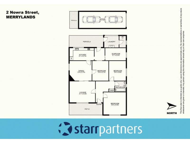 2 Nowra Street, Merrylands NSW 2160 Floorplan