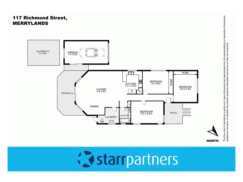 117 Richmond Street, Merrylands NSW 2160 Floorplan