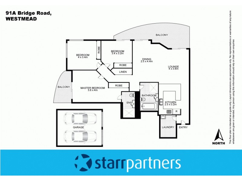 602/91A Bridge Road, Westmead NSW 2145 Floorplan