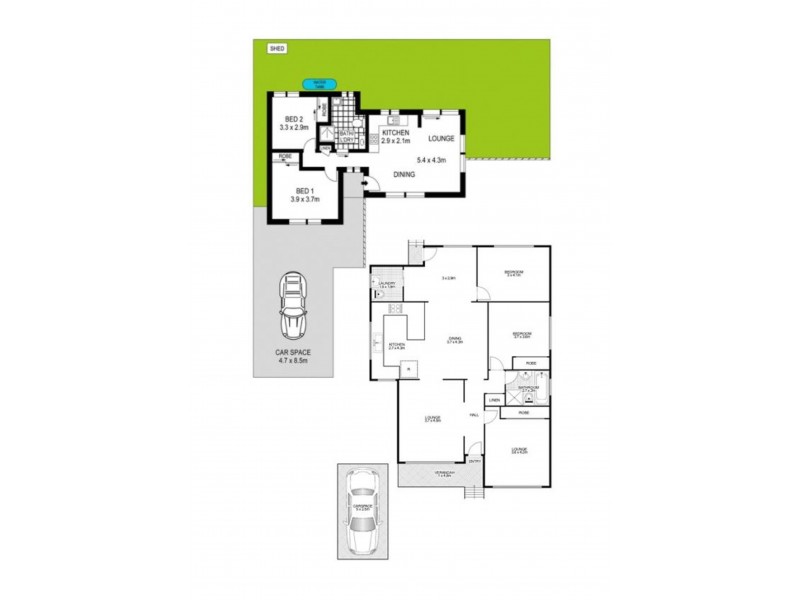 23 Brotherton Street, South Wentworthville NSW 2145 Floorplan