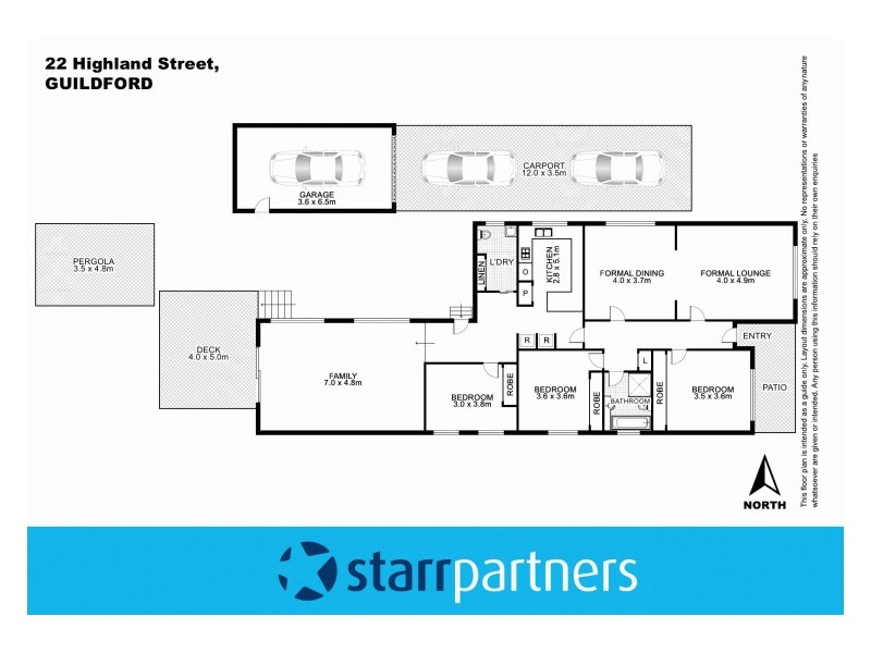 22 Highland Street, Guildford NSW 2161 Floorplan